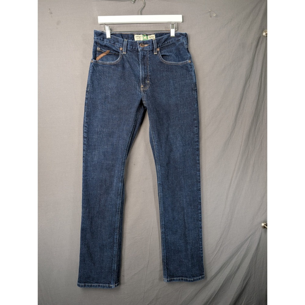 Ariat M1 Legacy Vintage Straight Leg Jeans Mens 31x34 Dark Wash Denim